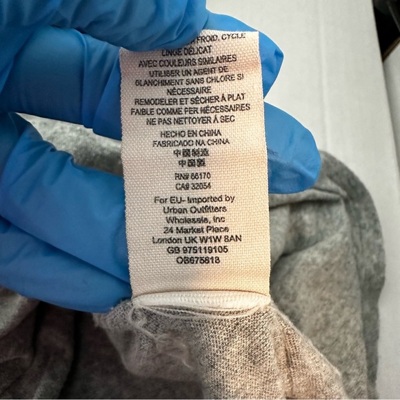 Free People Still Got It Shirt in Gray Women Size S - Picture 10 of 10